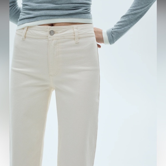 Mango Catherine Culotte High Rise Jeans - Picture 3 of 11